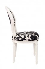 Стул Miro Black-White MAK interior CH-211-1 Черный, белый