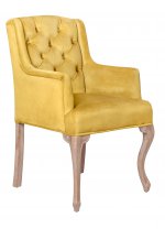 Классическое кресло Deron Gold MAK interior CH-270-GL Желтый