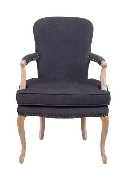 Мягкое полукресло с подлокотниками Anver Oak Grey MAK interior CH-271-G Серый Мягкое полукресло с подлокотниками Anver Oak Grey MAK interior CH-271-G Серый