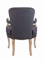 Мягкое полукресло с подлокотниками Anver Oak Grey MAK interior CH-271-G Серый