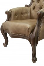 Классическое кресло Madre Brown MAK interior CH-295-B Коричневый
