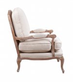 Мягкое полукресло с подлокотниками Niro Rattan Beige MAK interior CH-300-O Бежевый