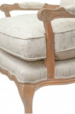 Полукресло Niro Rattan Print MAK interior CH-300-P Бежевый