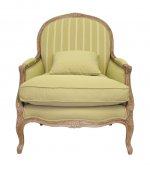 Мягкое полукресло с подлокотниками Aldo Green MAK interior CH-301-G Светло-зеленый