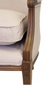 Мягкое полукресло с подлокотниками Tous Beige MAK interior CH-304-O Бежевый