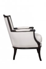 Мягкое полукресло с подлокотниками Tous white MAK interior CH-304-W Белый