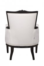 Мягкое полукресло с подлокотниками Tous white MAK interior CH-304-W Белый