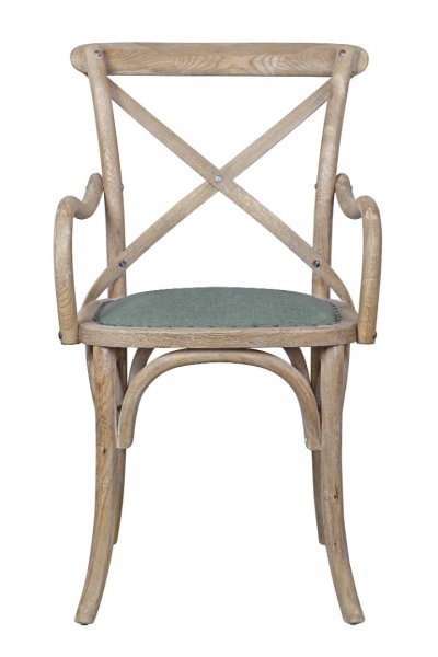 Стул Cross Back Old Arm MAK interior CH-528-OAK Натуральный