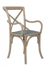 Стул Cross Back Old Arm MAK interior CH-528-OAK Натуральный