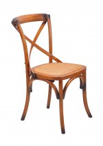 Стул Cross Back Foxy MAK interior CH-532 Оранжевый, черный