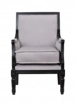 Классическое кресло Coolman Black Grey MAK interior CH-811-7LVBG Черно-серый