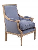 Классическое кресло Coolman Sky Grey MAK interior CH-811-S Серый