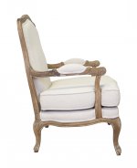 Мягкое полукресло с подлокотниками Nitro Beige MAK interior CH-863-O Бежевый