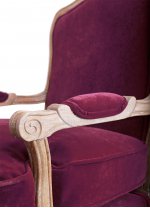 Полукресло Nitro Purple MAK interior CH-863-P Фиолетовый