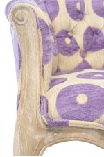 Низкое кресло Kandy Purple MAK interior CH-939-1-P Разноцветный