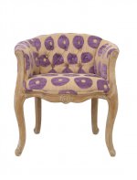 Низкое кресло Kandy Purple MAK interior CH-939-1-P Разноцветный