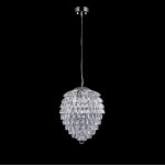 Светильник подвесной Crystal Lux CHARME SP4 CHROME/TRANSPARENT (1373/204)