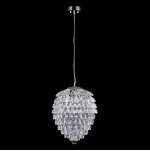 Светильник подвесной Crystal Lux CHARME SP6 CHROME/TRANSPARENT (1373/206)