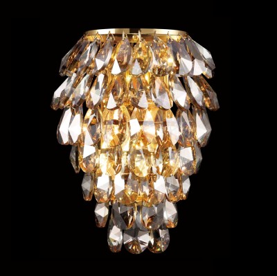 Светильник настенный бра Crystal lux CHARME AP2+2 LED GOLD/AMBER 1371/404 Светильник настенный бра Crystal lux CHARME AP2+2 LED GOLD/AMBER 1371/404