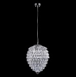 Светильник подвесной Crystal lux CHARME SP3+3 LED CHROME/TRANSPARENT 1370/206