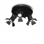 Светильник Ideal lux CIAK AP3 NERO (95691)