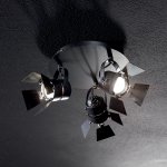 Потолочный светильник Ideal lux CIAK PL4 NERO (95707)