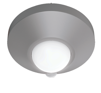 Многофункциональный автономный сенсорный светильник 2W,86х47 (круг, серебро) (CL002)