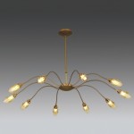 Люстра подвесная Citilux CL201105 Амбер