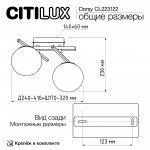 Светильник потолочный Citilux CL223122 DORSY