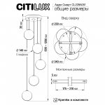 Подвесной светильник Citilux CL228A051 Адам Смарт