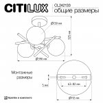 Люстра на штанге Citilux CL242133 RONNY