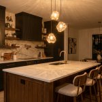 Citilux ROCKA CL247084 Подвесной светильник Янтарный