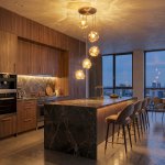 Citilux ROCKA CL247086 Подвесной светильник Янтарный