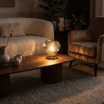 Citilux ROCKA CL247087 Настольная лампа Дымчатая