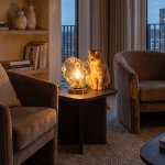 Citilux ROCKA CL247088 Настольная лампа Янтарная