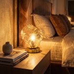 Citilux ROCKA CL247088 Настольная лампа Янтарная