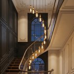 Citilux LASS CL249041 LED Люстра каскадная