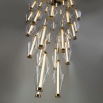 Citilux TANNA CL253050 LED Каскадная люстра Латунь
