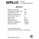 Подвесной светильник Citilux CL306051 Джейн