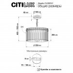 Люстра подвесная Citilux CL306141 Джейн