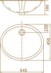 Раковина для ванной CL3079