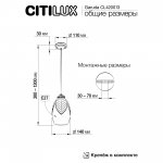 Подвесной светильник Citilux CL420013 Garuda