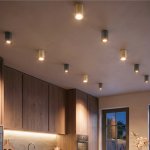Citilux AXEL CL512111R Накладной светильник Чёрный Рифлёный