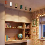 Citilux AXEL CL512113R Накладной светильник Бронза Рифлёный