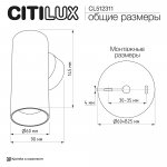 Светильник настенный Citilux CL512311 AXEL