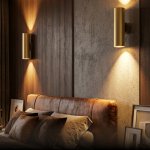 Citilux AXEL CL512322 Настенный светильник Латунь