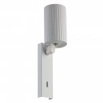 Citilux AXEL CL512510R Спот поворотный с выключателем Белый Рифлёный