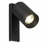 Citilux AXEL CL512511 Спот поворотный с выключателем Чёрный