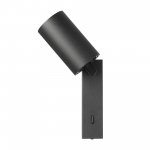 Citilux AXEL CL512511 Спот поворотный с выключателем Чёрный