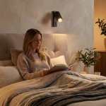 Citilux AXEL CL512511 Спот поворотный с выключателем Чёрный